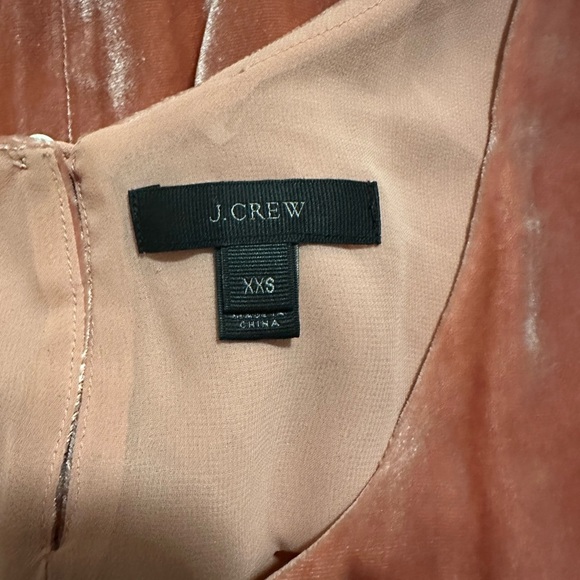 J. Crew Silk Blend‎ Velour Tank EUC Size XXS - Picture 4 of 6